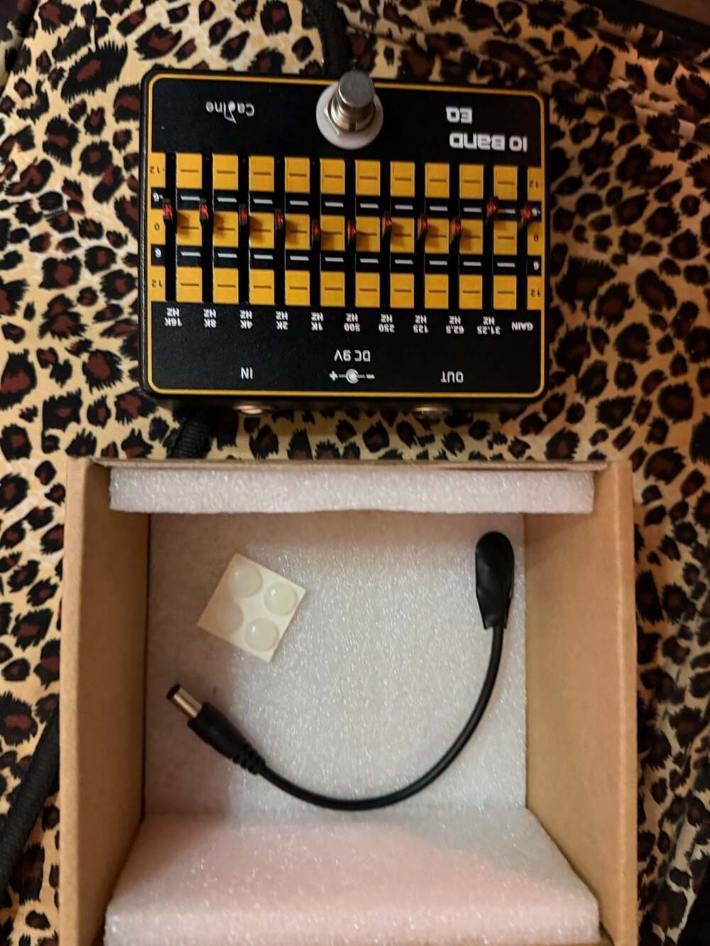 NEW NIB Caline CP-24 10 Band EQ Guitar Effects Pedal